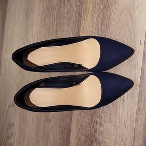 Atmosphere navy suede heels